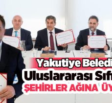 Yakutiye Belediyesi, bir başarıya daha imza atarak Uluslararası sıfır atık şehirler ağına üye oldu.