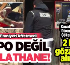 Depoyu sigara imalathanesine dönüştürdüler, polis baskın yapınca yakayı ele verdiler…