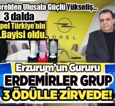 Erzurum’un Yerel Sermayesi Erdemirler Grup, Otomotiv Devlerinin Zirvesinde: 3 Ödül Birden!