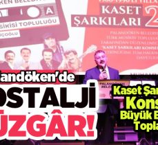 Palandöken Türk Musikisi Topluluğu, “Kaset Şarkıları 2” konseriyle sanatseverlerin karşısına çıktı.