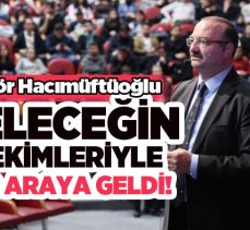 Atatürk Üniversitesi Rektörü Prof. Dr. Hacımüftüoğlu, geleceğin hekimleriyle bir araya geldi..