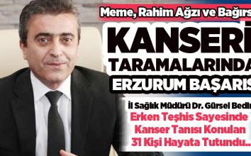 Bedir,  Erken Teşhis Raporunu Paylaştı: “Tarama Yapmasaydık Kanser Olduklarını Bilmeyeceklerdi”