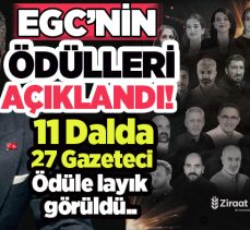  Erzurum Gazeteciler Cemiyeti (EGC) 2025 Yılı Başarılı Gazeteciler Yarışması’nın sonuçları açıklandı.