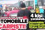 Erzurum Palandöken ilçesinde halk otobüsü ile otomobilin çarpıştığı kazada 4 kişi yaralandı.