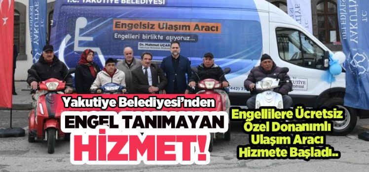 Yakutiye’den Engel Tanımayan Hizmet: Ücretsiz Özel Donanımlı Ulaşım Aracı Hizmete Girdi!