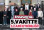 Erzurum Valisi Baruş, ÇEDES Projesi kapsamında düzenlenen”5 Vakitte 5 Cami” etkinliğine katıldı.