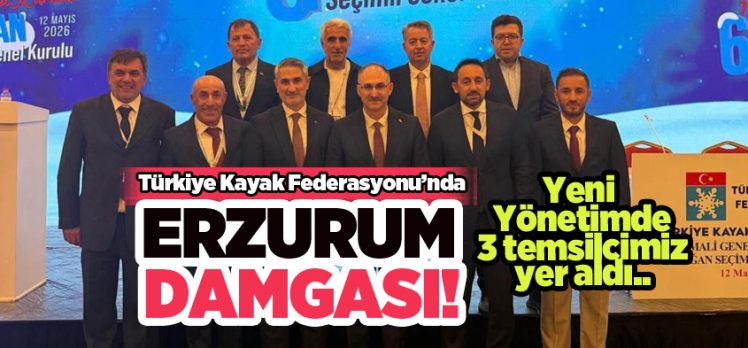 Türkiye Kayak Federasyonu’nda ‘Erzurum’ Damgası: Yönetime 3 temsilcimiz yer aldı…….